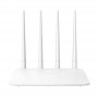 Router Wireless TENDA F6, 4 antene fixe (4*5dbi), 1 port WAN 10/100Mbps, 3 port-uri LAN 10/100Mbps , IEEE802.3, IEEE802.3u, 1 bu