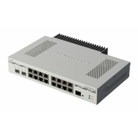 MIKROTIK ETHERNET ROUTER CCR2004-16G-2S+PC, 16 X 10/100/1000, 2XSFP+ Ports, CPU: AL32400 1200Mhz, Dimensiuni: 272 x 195 x 44 mm,