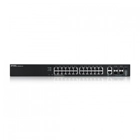 XGS2220-30, L3 Access Switch, 24x1G RJ45 2x10mG RJ45, 4x10G SFP+ Uplink, incl. 1 yr NebulaFlex Pro