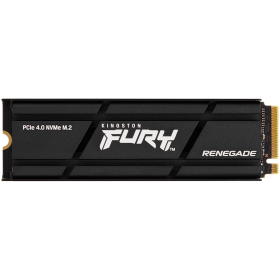 KINGSTON FURY Renegade 2TB SSD with Heatsink, M.2 2280, PCIe 4.0 NVMe, Read/Write 7300/7000MB/s, Random Read/Write: 1000K/1000K 