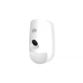 Detector PIR cu camera , wireless AXPRO Hikvision DS-PDPC12P-EG2-WE, frecventa de operare: 868MHz, CAM-X Wireless Technology, ra