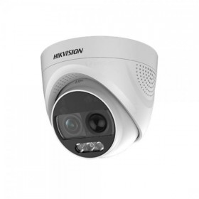 Camera supraveghere Hikvision TURBO X ColorVu turret DS-2CE72DFT-PIRXOF28(2.8mm) 2MP, ColorVu, imagini color 24/7, detectie PIR,