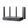 "Omada 4G+ Cat6 AX3000 Gigabit VPN Router PORT: 1× Gigabit SFP WAN/LAN Port, 1× Gigabit RJ45 WAN Port, 4× Gigabit WAN/LAN RJ45 P