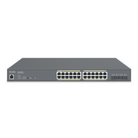 EnGenius Managed / stand-alone 19i 24xGbE + 4x10Gb SFP+, L2+, 240W Cloud Switch (PoE+) with 4x SFP+, 24-Port GbE PoE.af/at(+) 24