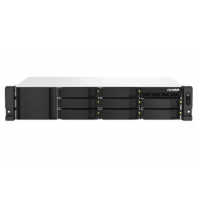NAS QNAP 873AeU 8-Bay, CPU AMD Ryzen V1000 series V1500B 4C/8T 2.2 GHz, RAM 4GB (1 x 4GB) DDR4 SODIMM  (max. 64GB total, optiona