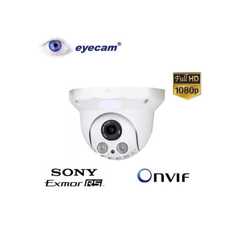 Camere Supraveghere Camera IP full HD 1080P 2.4MP dome de interior Eyecam EC-1202 Eyecam