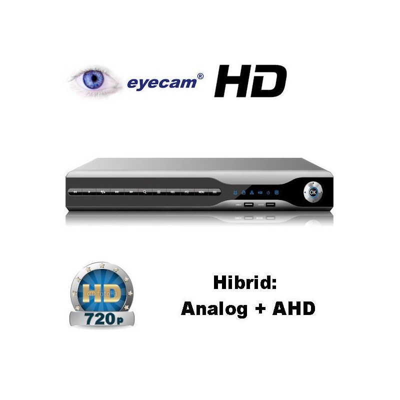 EyecamDVR AHD 4 canale Eyecam EC-DVRAHD4002