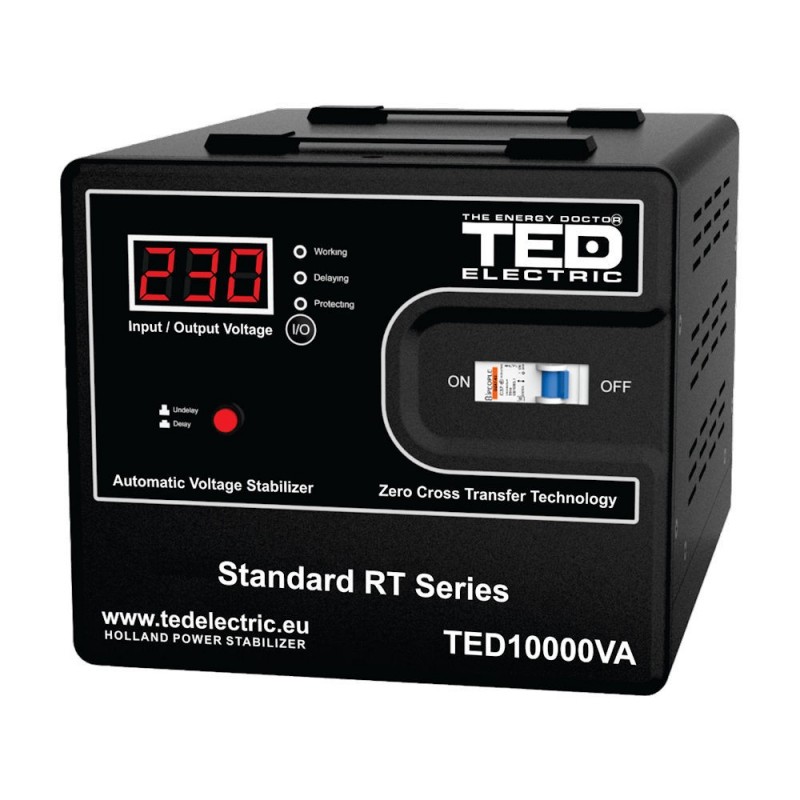 Stabilizatoare de tensiune Stabilizator de tensiune 10KVA AVR TED