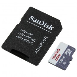 SANDISKMICROSDXC 128GB CL10 SDSQUNS-128G-GN6TA