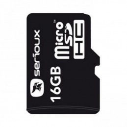 Carduri memorie MICROSDHC 16GB SERIOUX CU ADAPTOR CL10 SERIOUX