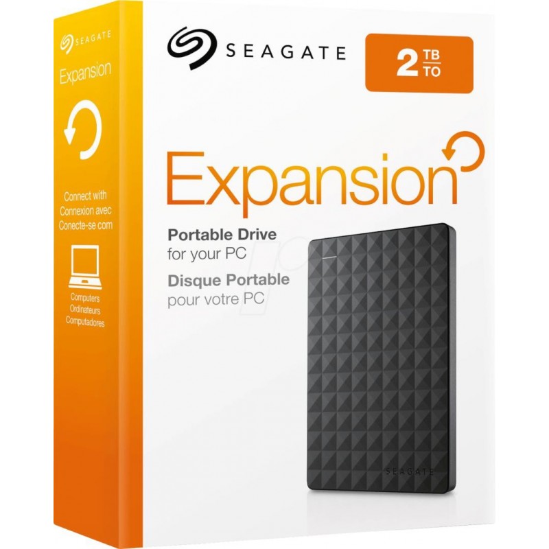 SeagateEHDD 2TB SG 2.5" EXPANSION USB 3.0 BK