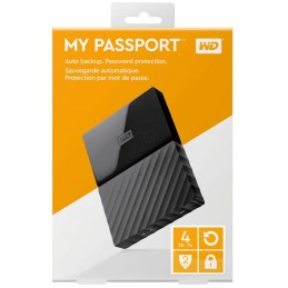 WDEHDD 4TB WD 2.5" MY PASSPORT BLACK