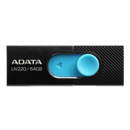ADATAUSB UV220 64GB BLACK/BLUE RETAIL