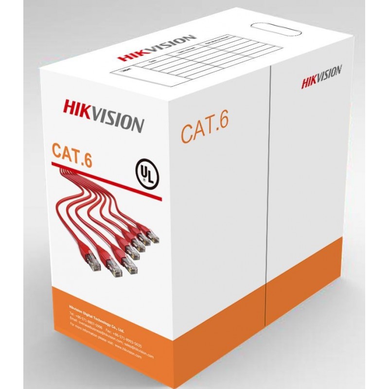 Accesorii montaj CABLU U/UTP CAT.6 4X23AWG HIKVISION HIKVISION