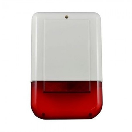 Scientech ElectronicsSirena wireless WS20S de exterior cu back-up si avertizare optic