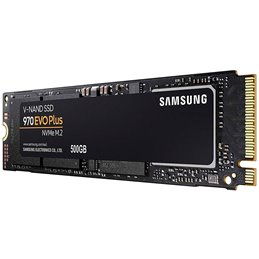 SAMSUNG 970 EVO PLUS 500GB SSD, M.2 2280, NVMe, Read/Write: 3500 / 3200 MB/s, Random Read/Write IOPS 480K/550K