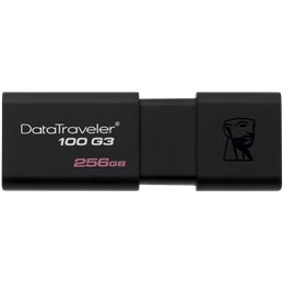 Kingston 256GB USB 3.0 DataTraveler 100 G3 (130MB/s read)  EAN: 740617281460