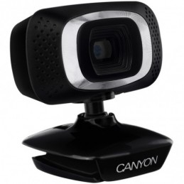 CANYON 720P HD webcam with USB2.0. connector, 360° rotary view scope, 1.0Mega pixels, Resolution 1280*720, viewing angle 60°, ca