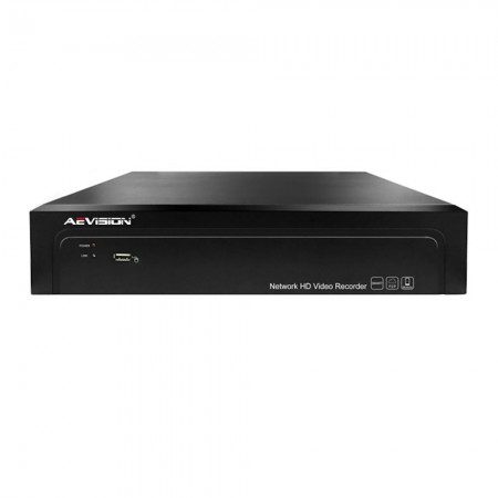 AEVISIONNVR 8 canale 5MP 4K POE Aevision AS-NVR8000-B02S008P-C2