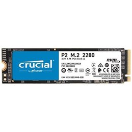 CRUCIAL P2 250GB SSD, M.2 2280, PCIe Gen3 x4, Read/Write: 2100/1150 MB/s, Random Read/Write IOPS: 170K/260K
